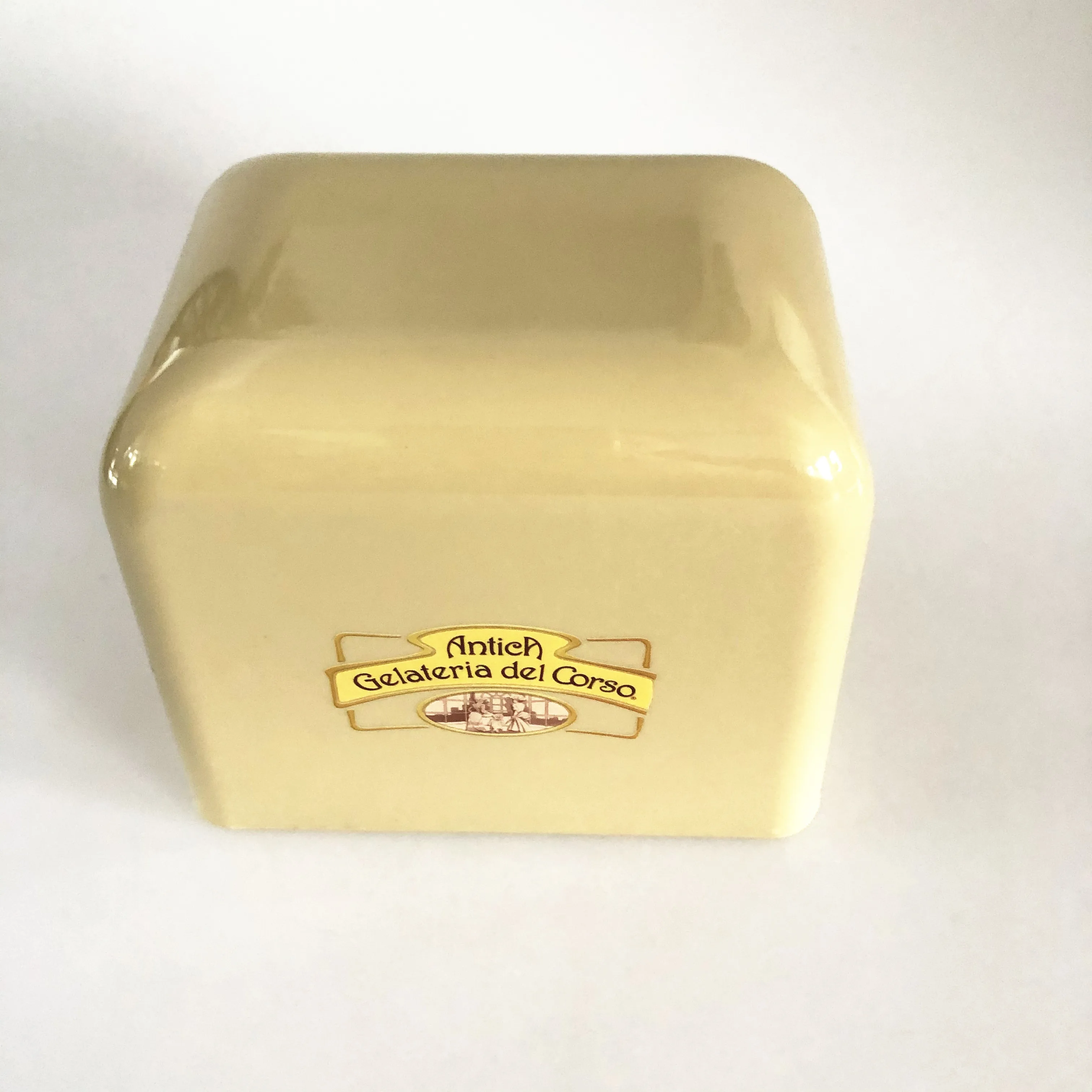 Plastic Napkin Holder in Tissue Box with Custom Printing Logo Table Napkin Dispenser for Restaurant Bar Beer Promotion