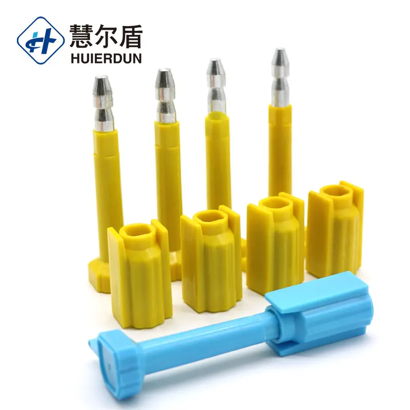HED-BS108 tamper proof coated high security spin barrier anti-theft bolt seal for truck lock