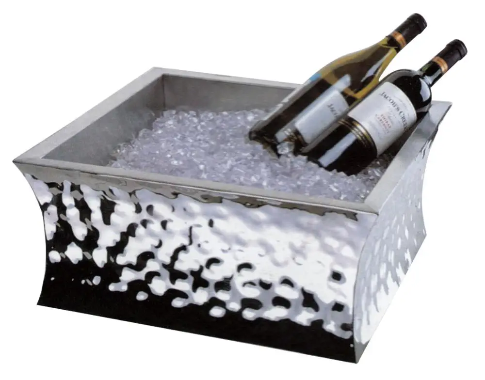 Hotel Stainless Steel Metal Beer Ice Bucket
