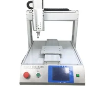 Automatic Silicone / Epoxy Resin / Uv Glue Dispensing Machine With Syringe Needle Glue Dispenser