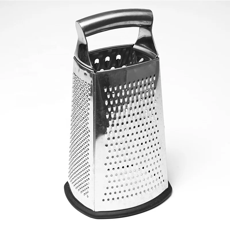 
High Quality multifunctional Stainless Steel Cheese Potato and Vegetable Box Grater 