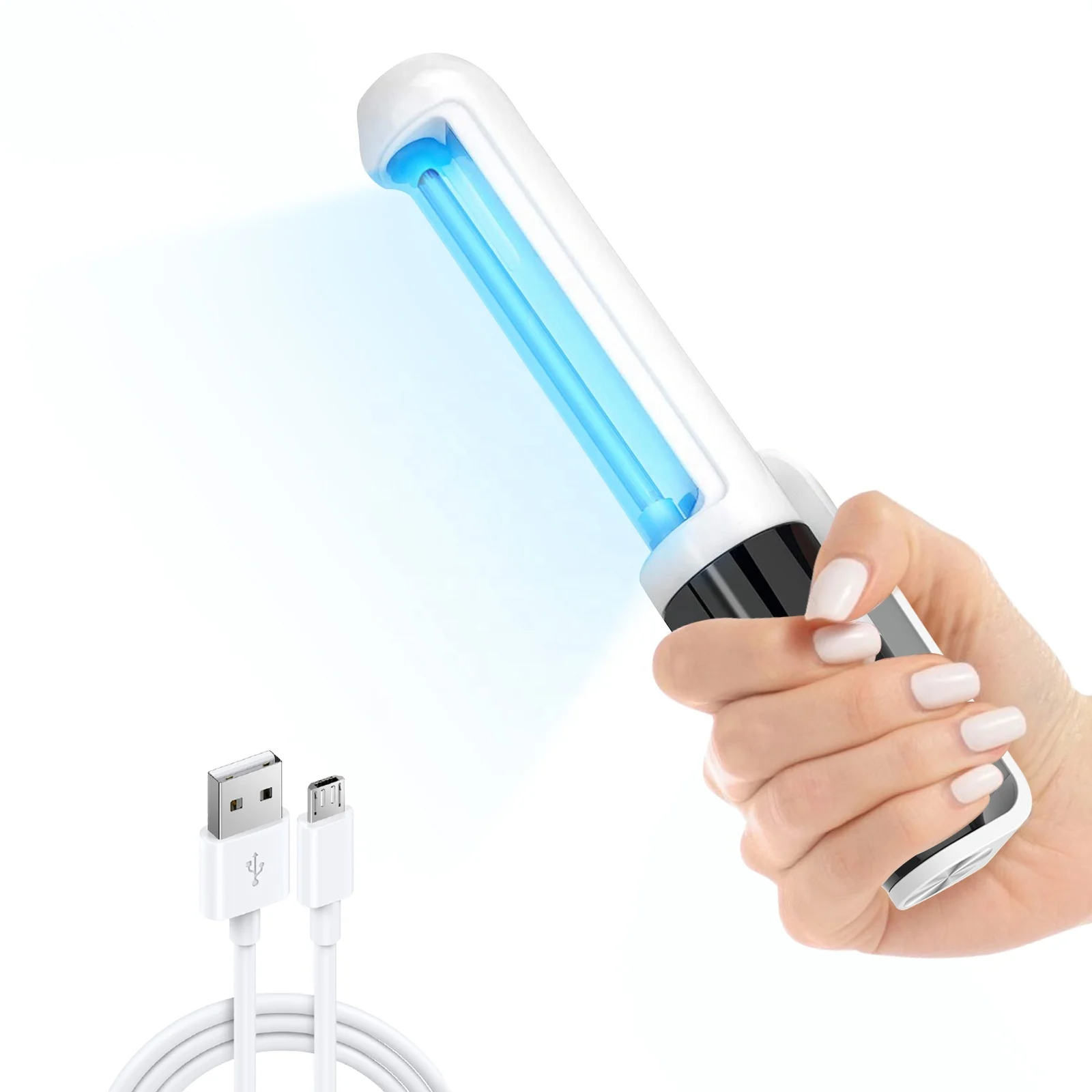 
factory price 222nm UV light Ozone Air purifier lamp for home sterlization uvc infrared IR sensor UV Sterilzer 