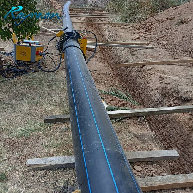 HDPE Pipe 90mm 110mm 200mm 250mm 315mm 355mm 630mm 710mm 1.0Mpa PE100 Plastic Tube Free Sample for Water Supply/Drainage System
