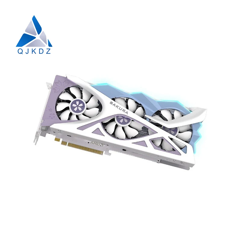 Высокоскоростная Новая графическая карта RX6800XT 16G D6 Hanayome 256bit 16GHz non LHR профессиональный игровой графический процессор