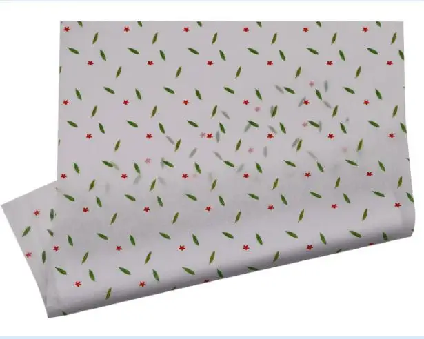 Custom Logo Snow Pear Beige Wrapping Tissue Paper Jewelry Perfume Packing Paper For Small Business