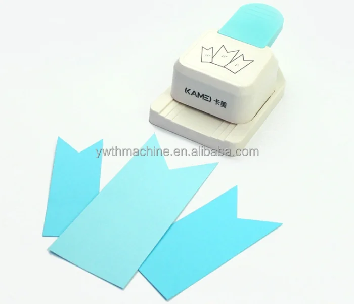 labor saving DIY tag puncher 3 in 1 paper craft hand punch