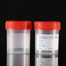 Hospital clinic use medical disposable short 16mm high specimen stool urine container medical sputum cup