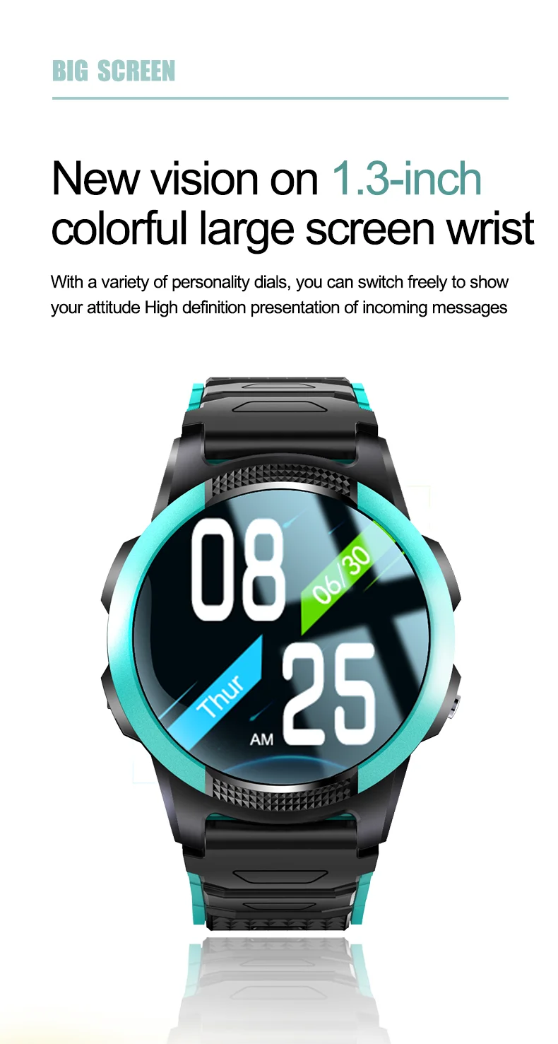 Wholesale electronic 4G round child GPS smartwatch with camera waterproof sim card WIFI LBS location gps tracking bracelet polis