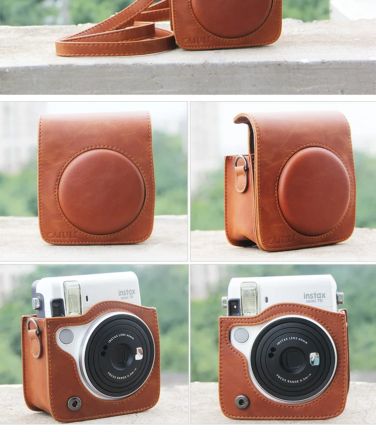  Лидер продаж Amazon 2021 Радужный чехол для камеры кошелек Fujifilm Instax Mini 8 + 9 mini сумка