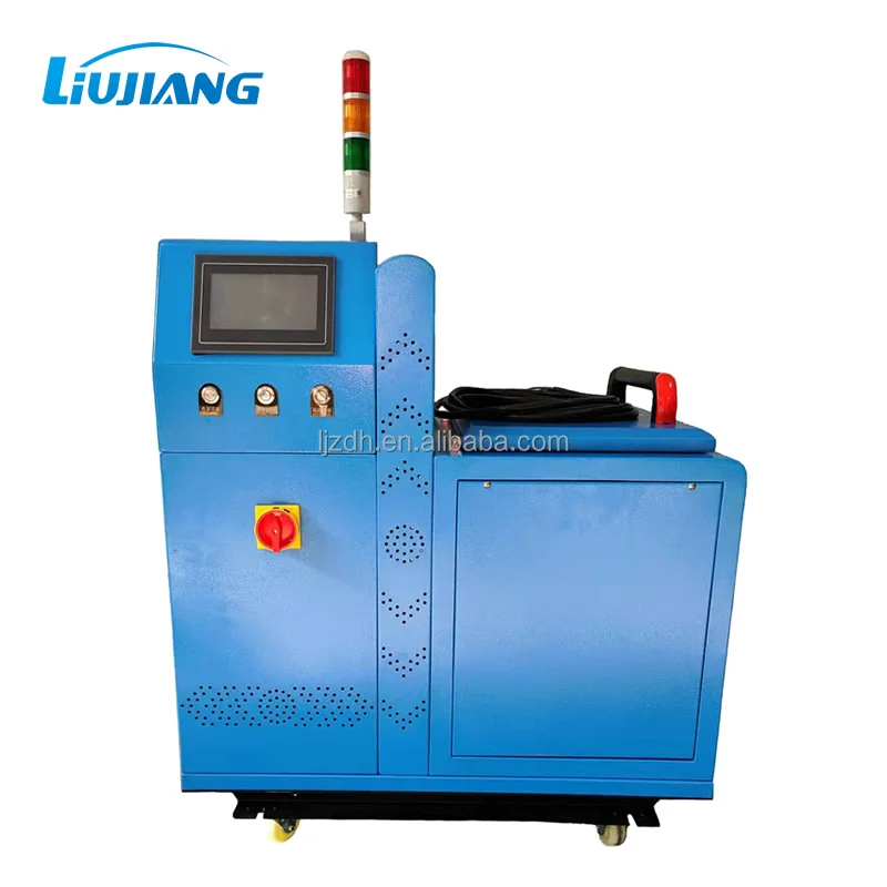 Liujiang Hot melt machine with spiral spray gun and fiber spray gun 30L Small non-woven composite coating machine