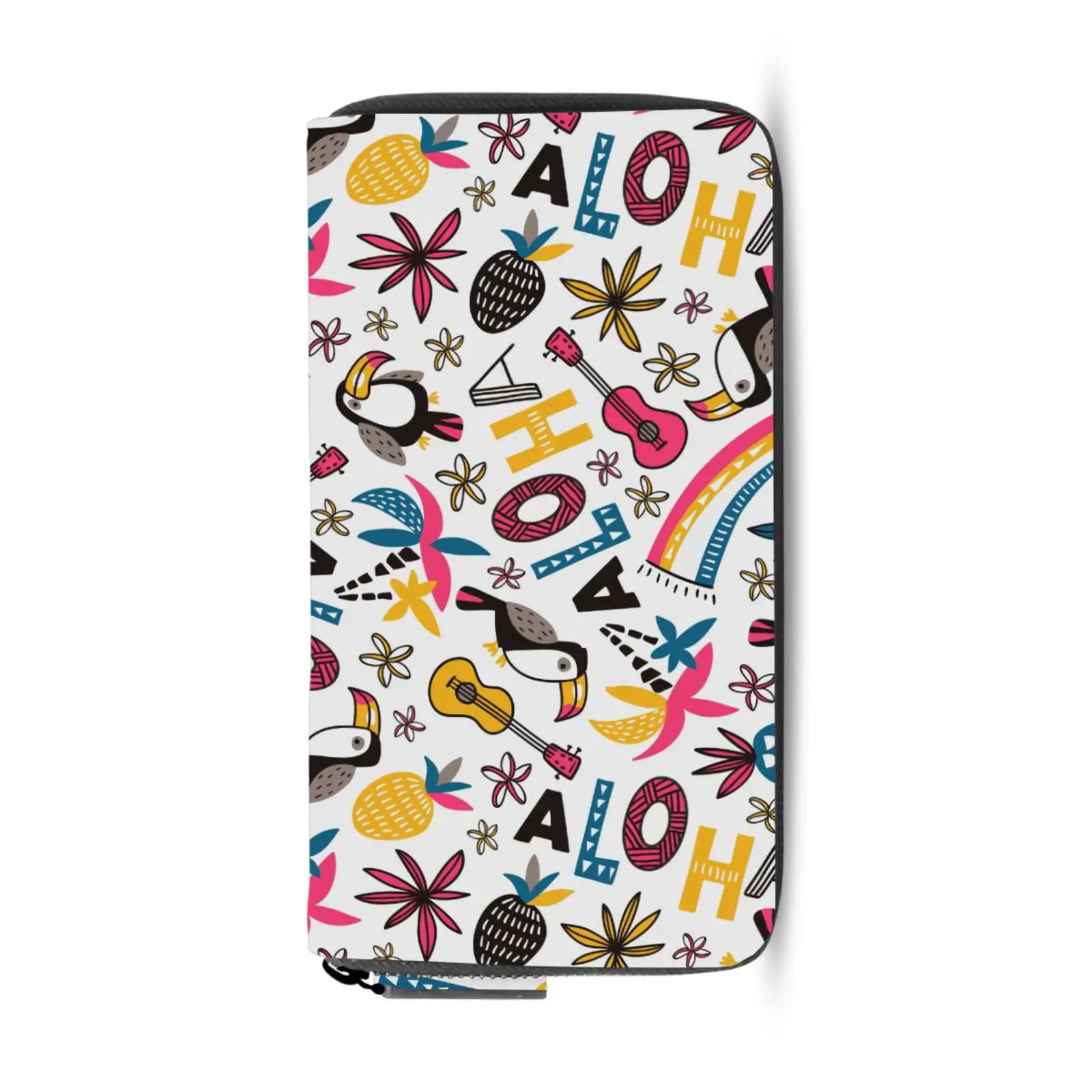 High Quality Large Capacity Leather Credit Card Holder Ladies Envelope Purse Clutch Long Wallet For Women