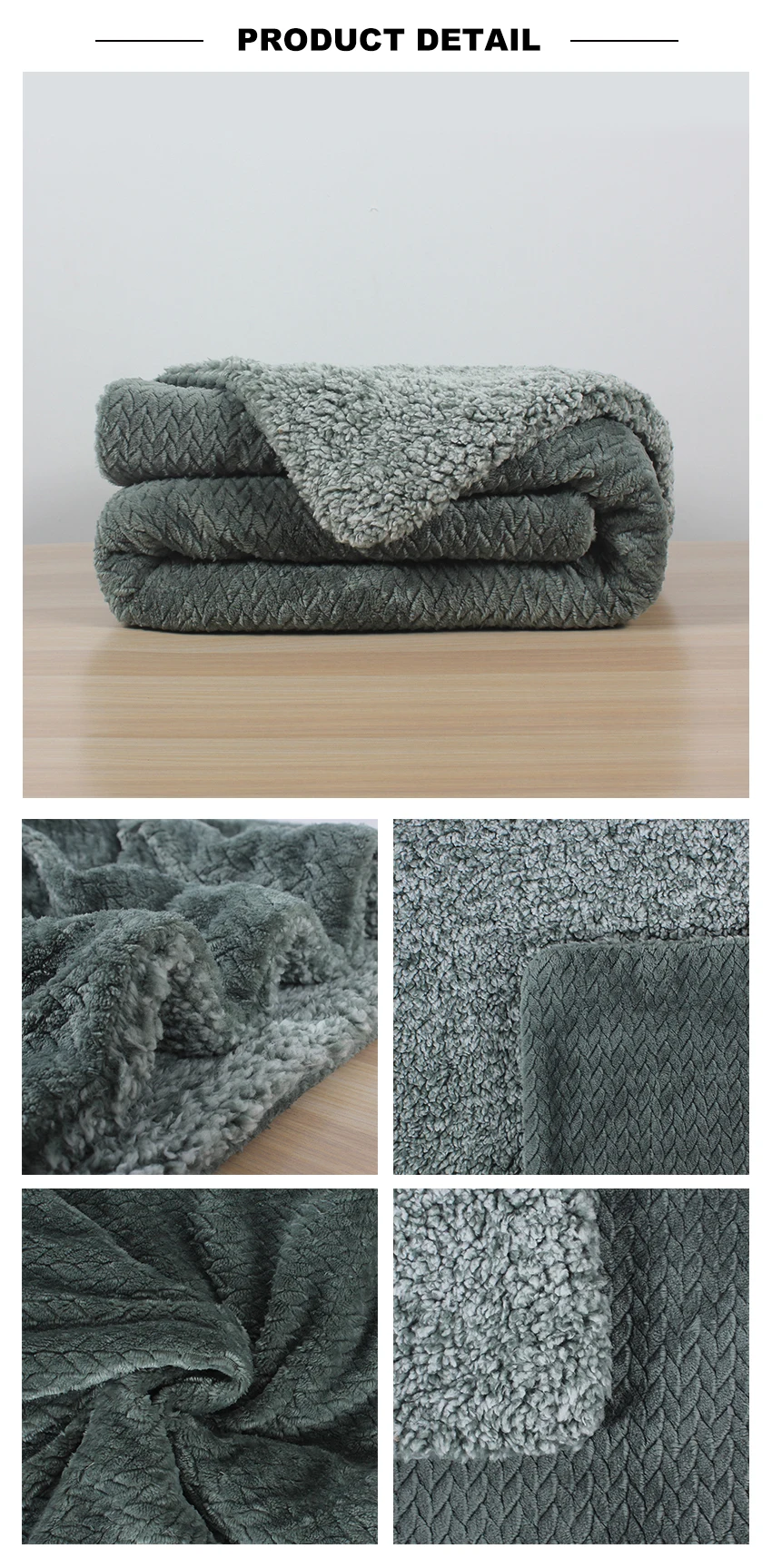 OEKO Certificated Hot Sale Best Selling New Arrival Bedsure Faux Fur Throw Blanket
