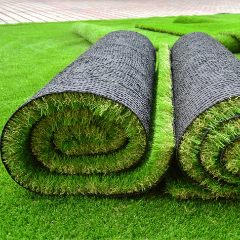 PGM custom size supermarket synthetic lawn carpet artificial grass wall decoration long artificial grass