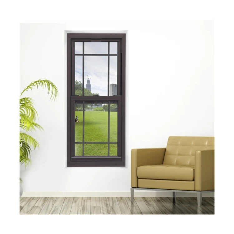 Prima Double Hung Windows with The Blinds in Between The Glass Vertical Sliding