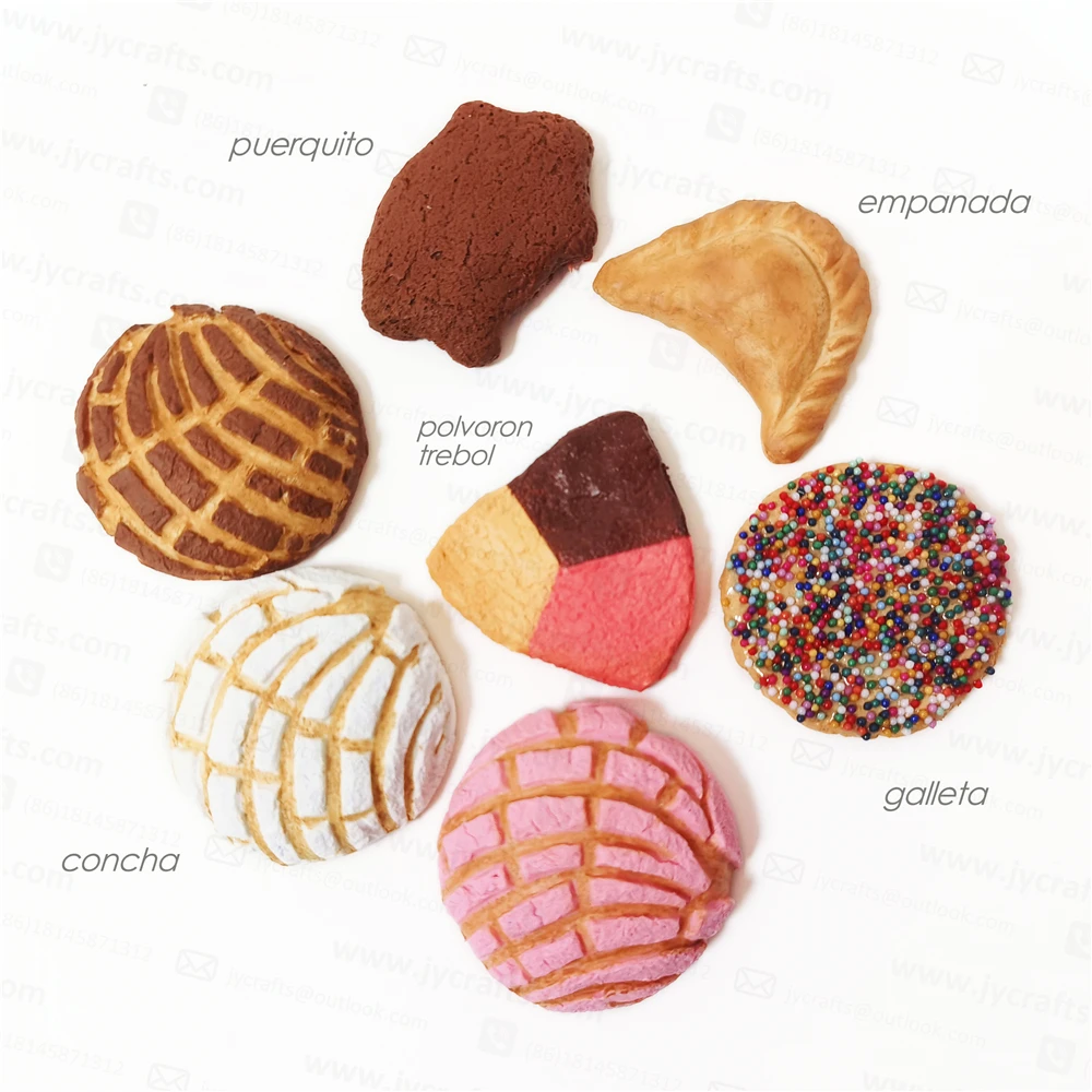 educational toys custom design fake food realistic fake cookie for unique fun decorative ornaments
