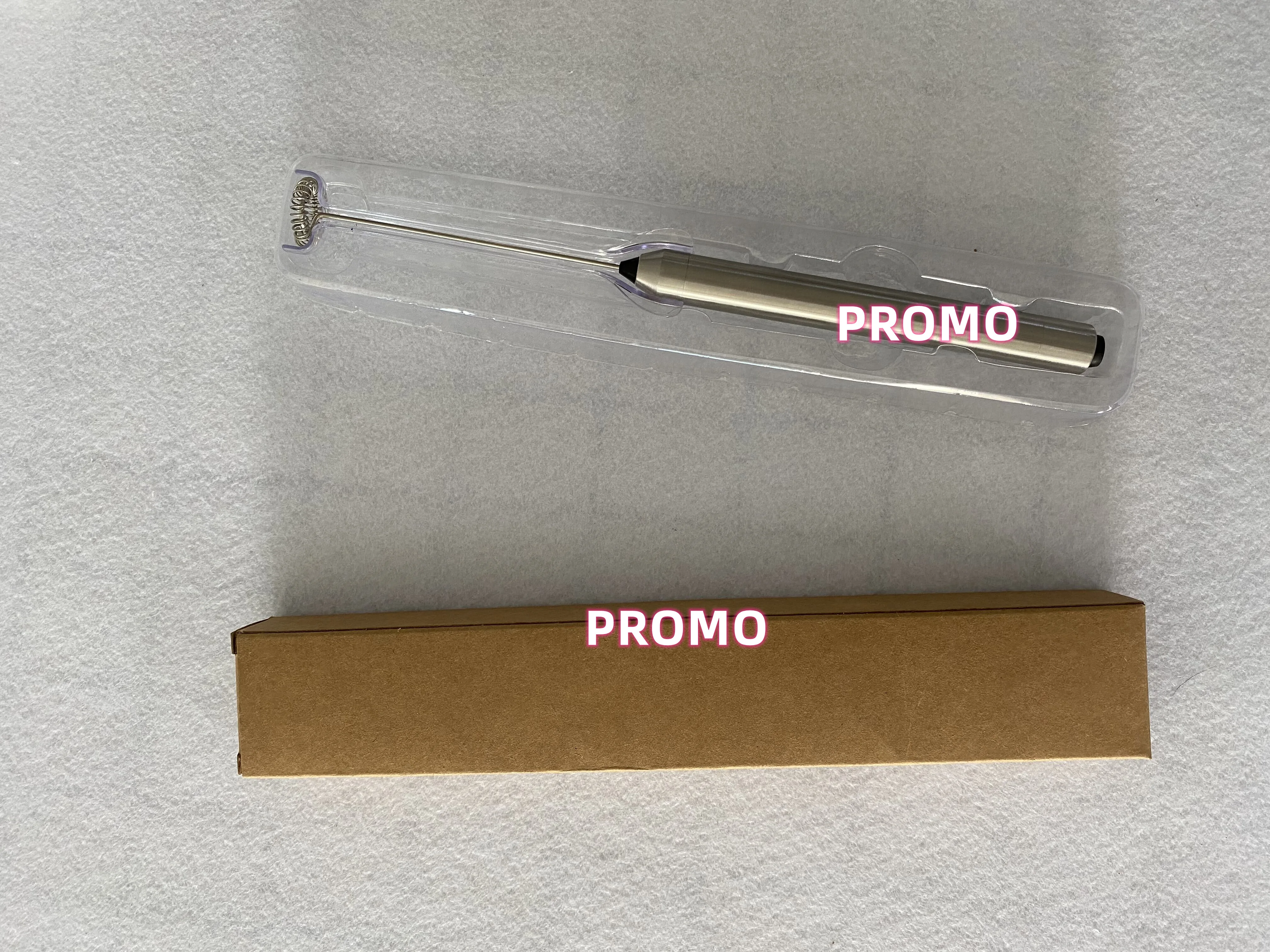 Wholesale Battery Powered Stainless Steel Handheld Coffee Blender Electric Milk Frother