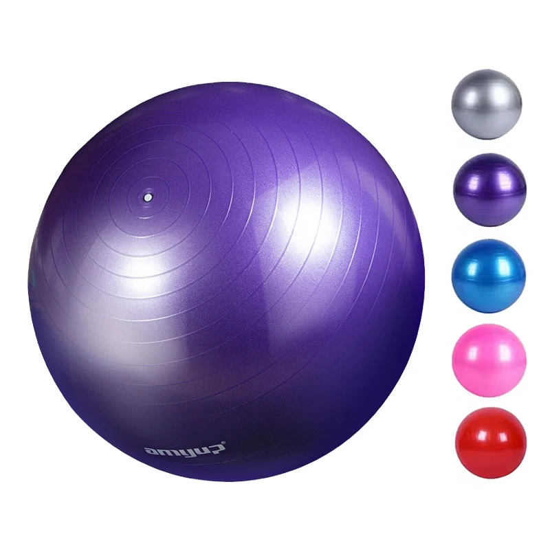 High Quality PVC Yoga Balance Ball 55/65/75CM Gym Fitness Ball Message Ball for Workout