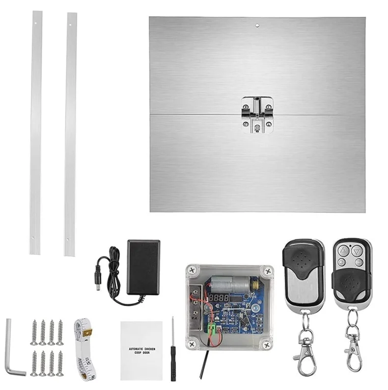 C-x Автоматический Открыватель дверей курятника для фермы или дома, бесплатные запасные части, блок управления 220 В/110 В, 300 х300мм