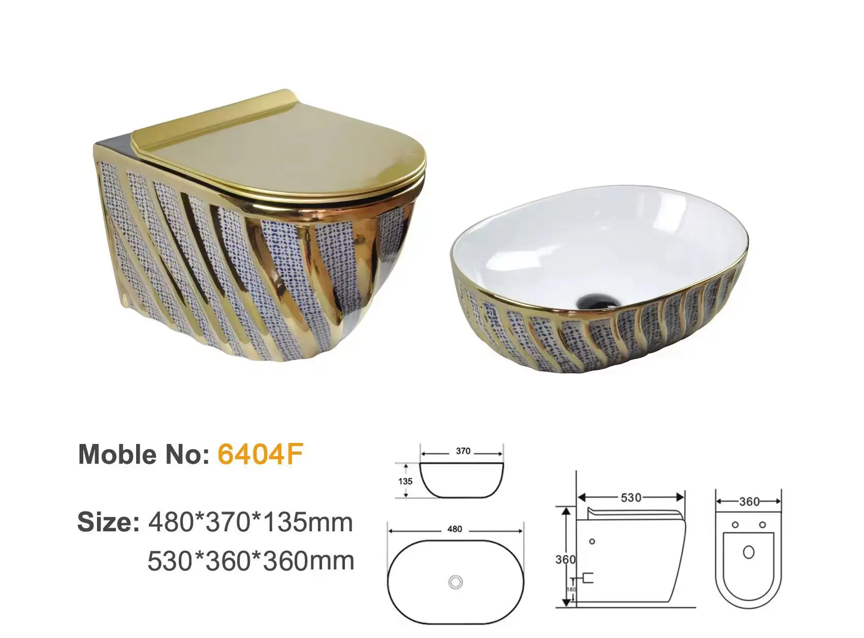 Sanitary Ware Wall Hung Closet Bathroom Toilet Bowl Wall Mounted Ceramic New Design Popular Black Wall Hung Toilet