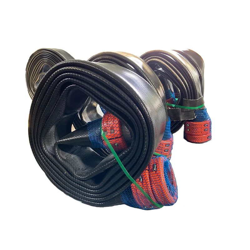 500psi 6 дюймов шахтные ТПУ layflat плоский frac шланг