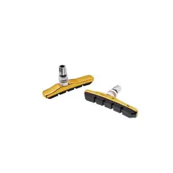 Mountain Road Bike Brake Pads Bicycle V Brakes Pads MTB Brake Shoes Bike Parts for Alloy Rims black  color