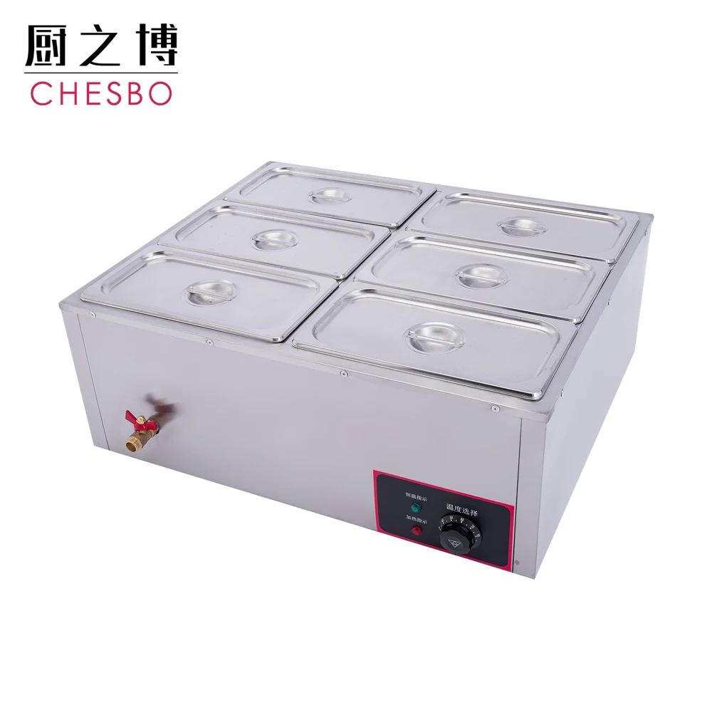 Restaurant equipment electric table-top food warmer bain marie with price