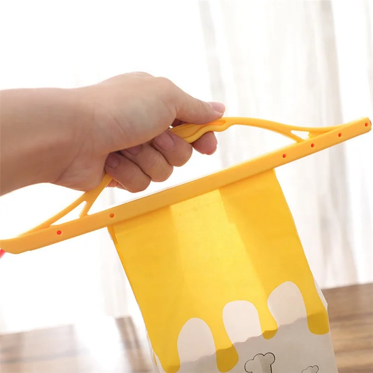 plastic bag sealer closure kitchen food storage clips sealing chip clips Rubber Seal bag Stick bag Clip