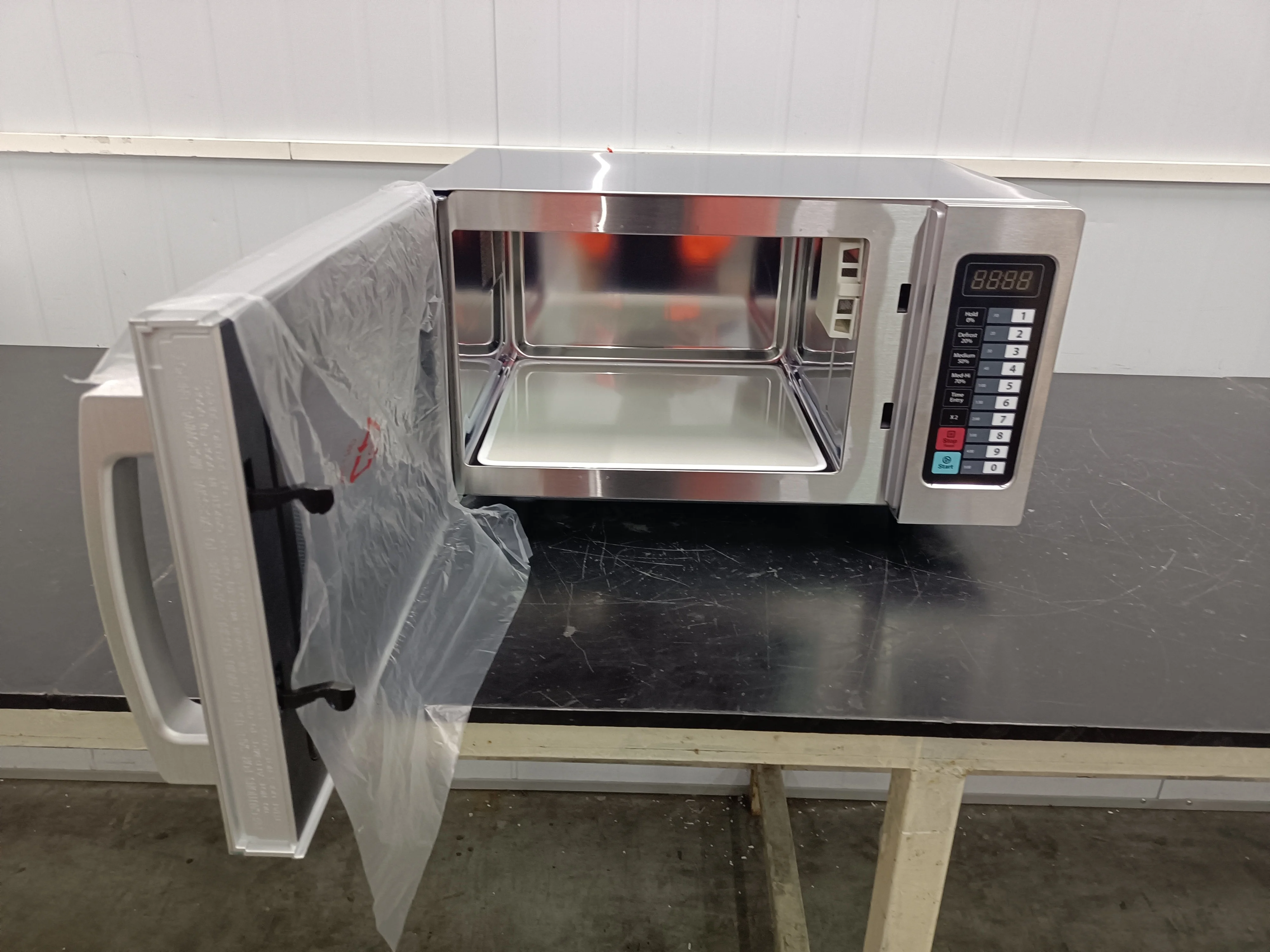 25L Stainless Steel Table Top Commercial Use  Microwave Oven