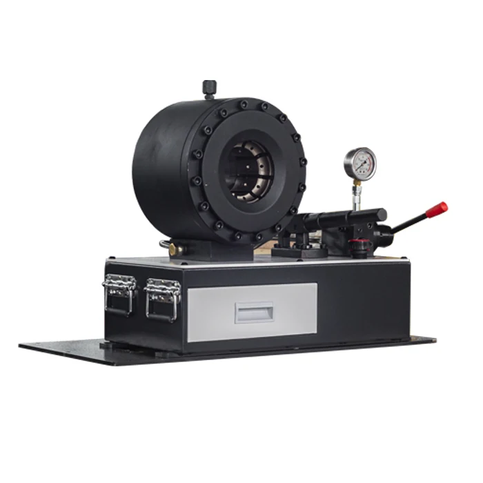 2inch 4SP manual machine press for hydraulic hoses