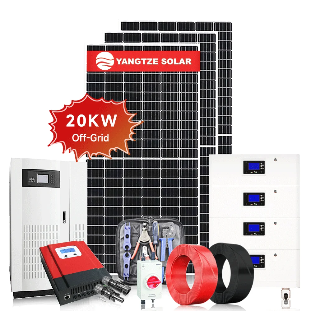 Yangtze  Home Off Grid Solar Panel System Inverter Power System 5kw 10kw 20kw solar generator for refrigerator