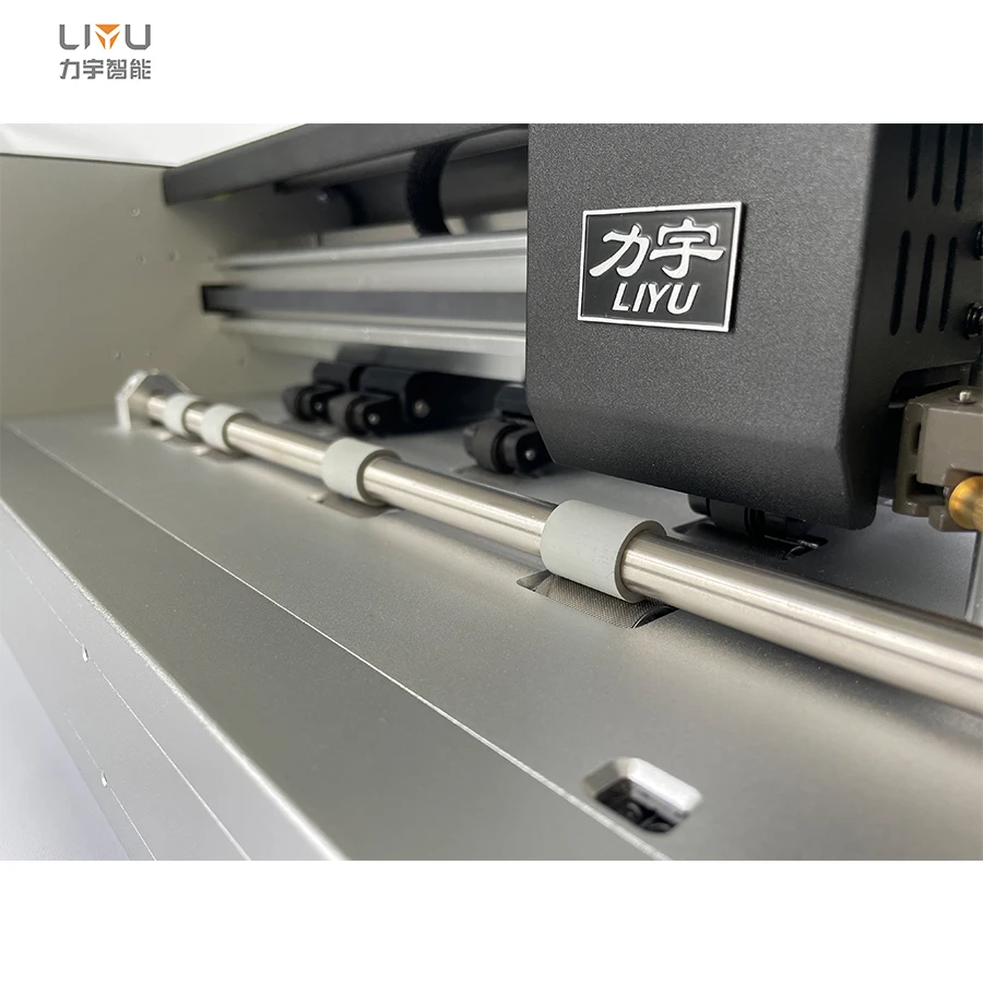 Высокое разрешение A380 логотип режущий плоттер машина идеально подходит для изготовления подробных и точных брендовых материалов предприятий