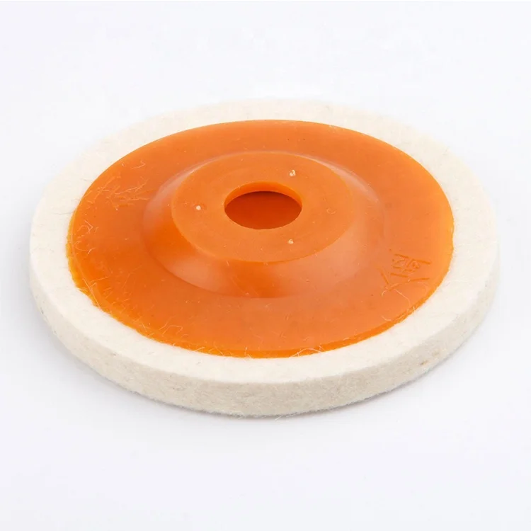 
Natural Wool felt wheel for polishing 