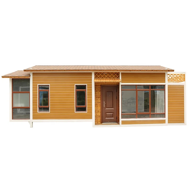 Деревянный сборный модульный крошечный контейнерный дом для спальни