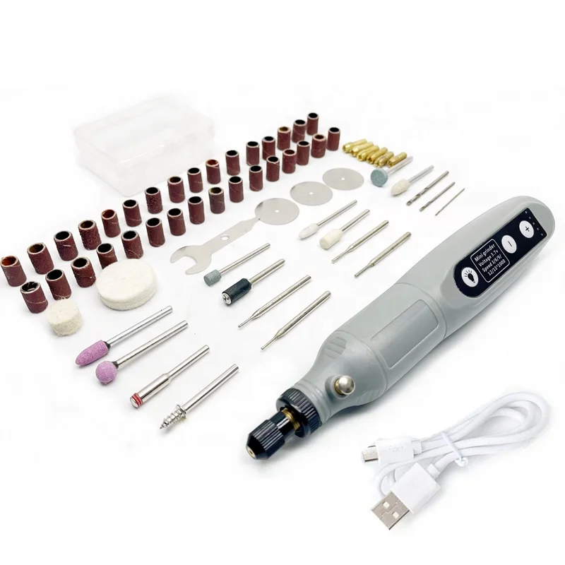 USB charging rotary polishing tool DIY Mini electric grinding pen Jewelry carving egg carving wireless polishing machine 208