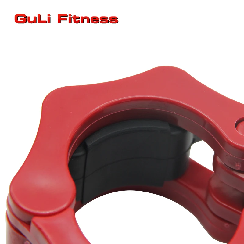 
The high quality barbell bar clamps made of high quality nylon in hot selling online/barbell collar/fitness accessories 
