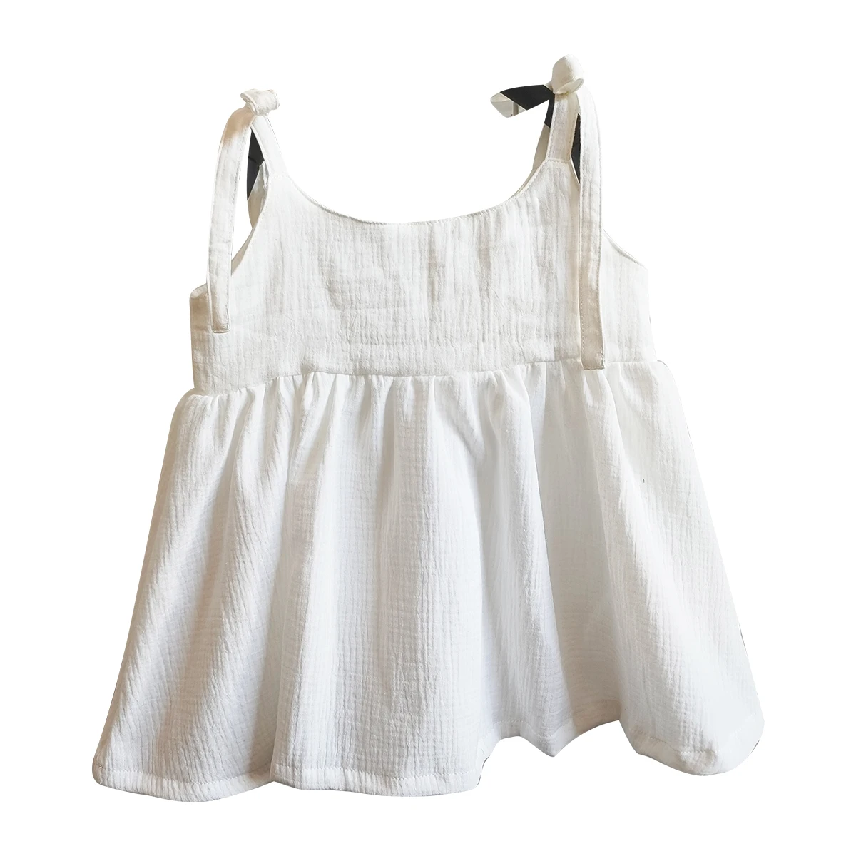 New customized crepe Bubble dresses girls dresses customized cute corset dress