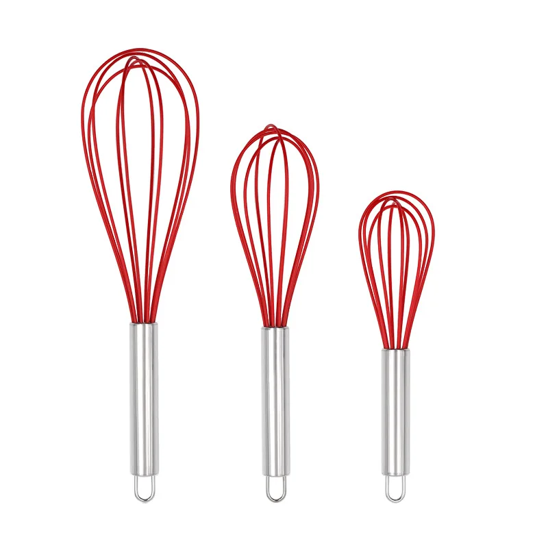 3PCS Manual Egg Tools Baking tools Stainless Steel Rotation Egg Beater Whisk on Sale  whisk ware whisk ball set