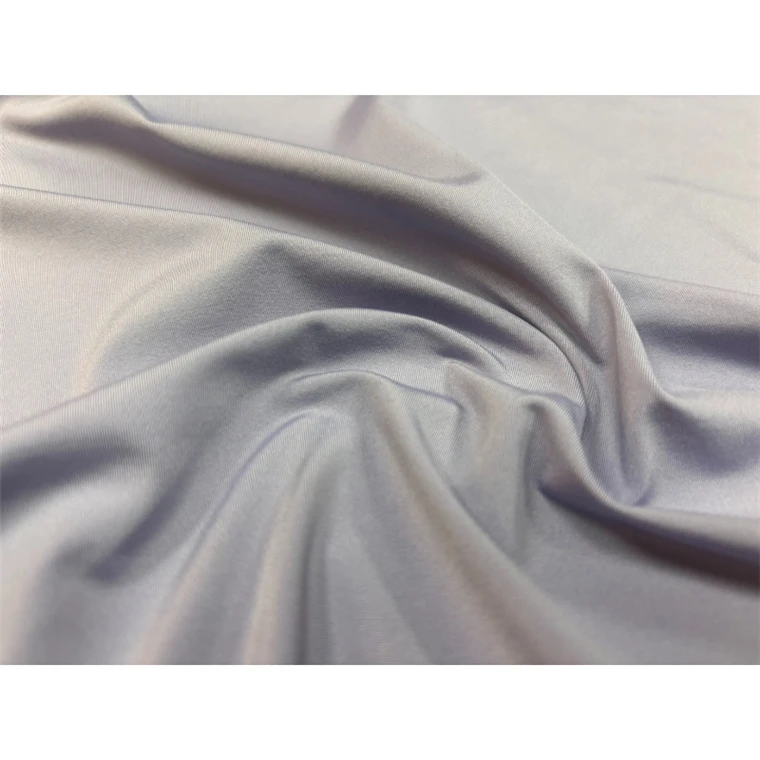 Sport clothes fabric 85% nylon 15% spandex cooling activewear running jersey fabric for women