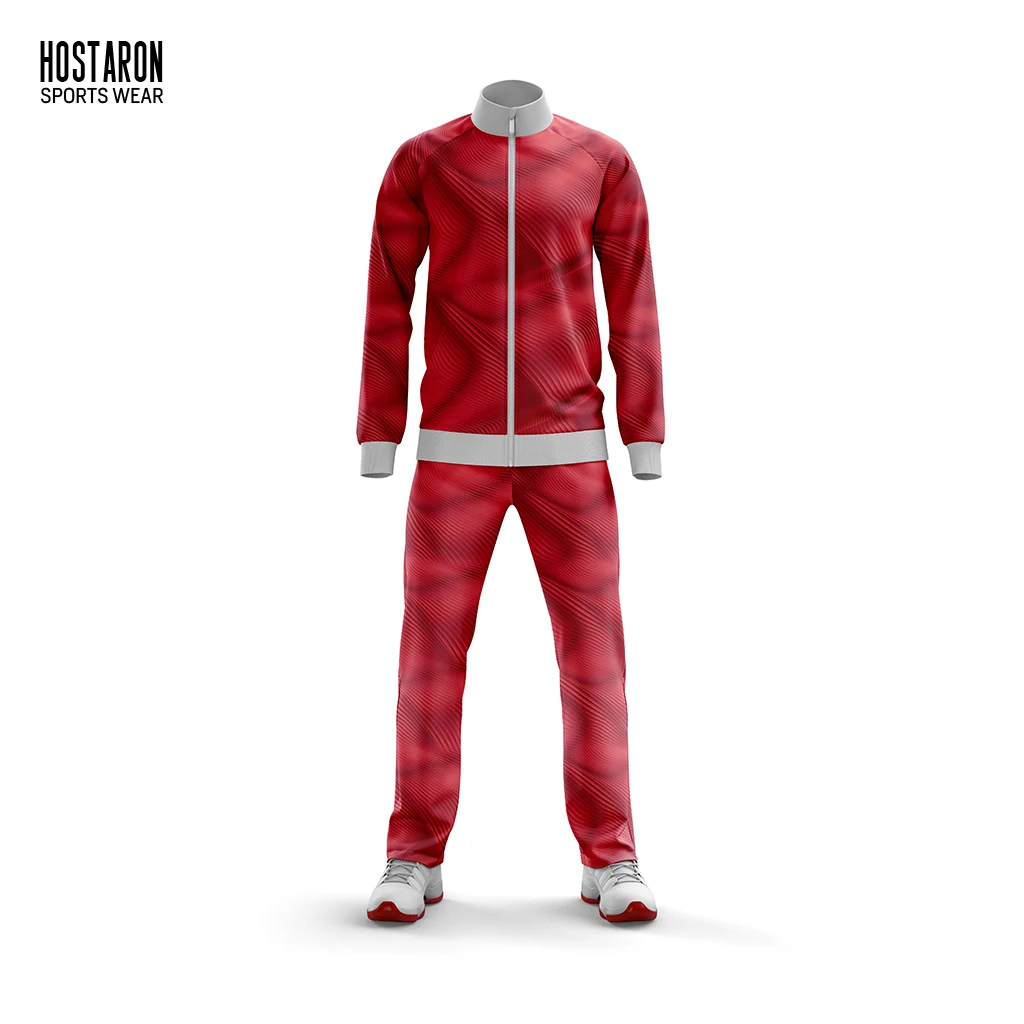 HOSTARON Soccer Tracksuit Training Men Jogging Suits Plain Tracksuit Football Club Tracksuit Set Sew Custom Logo Mens Jackets