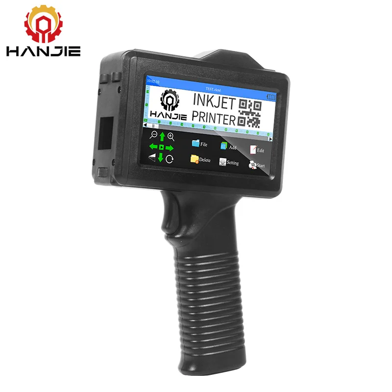Printer Handheld Inkjet Printer Hand Held Portable Ink Jet Printer For Box Logo Batch Expiry Printing