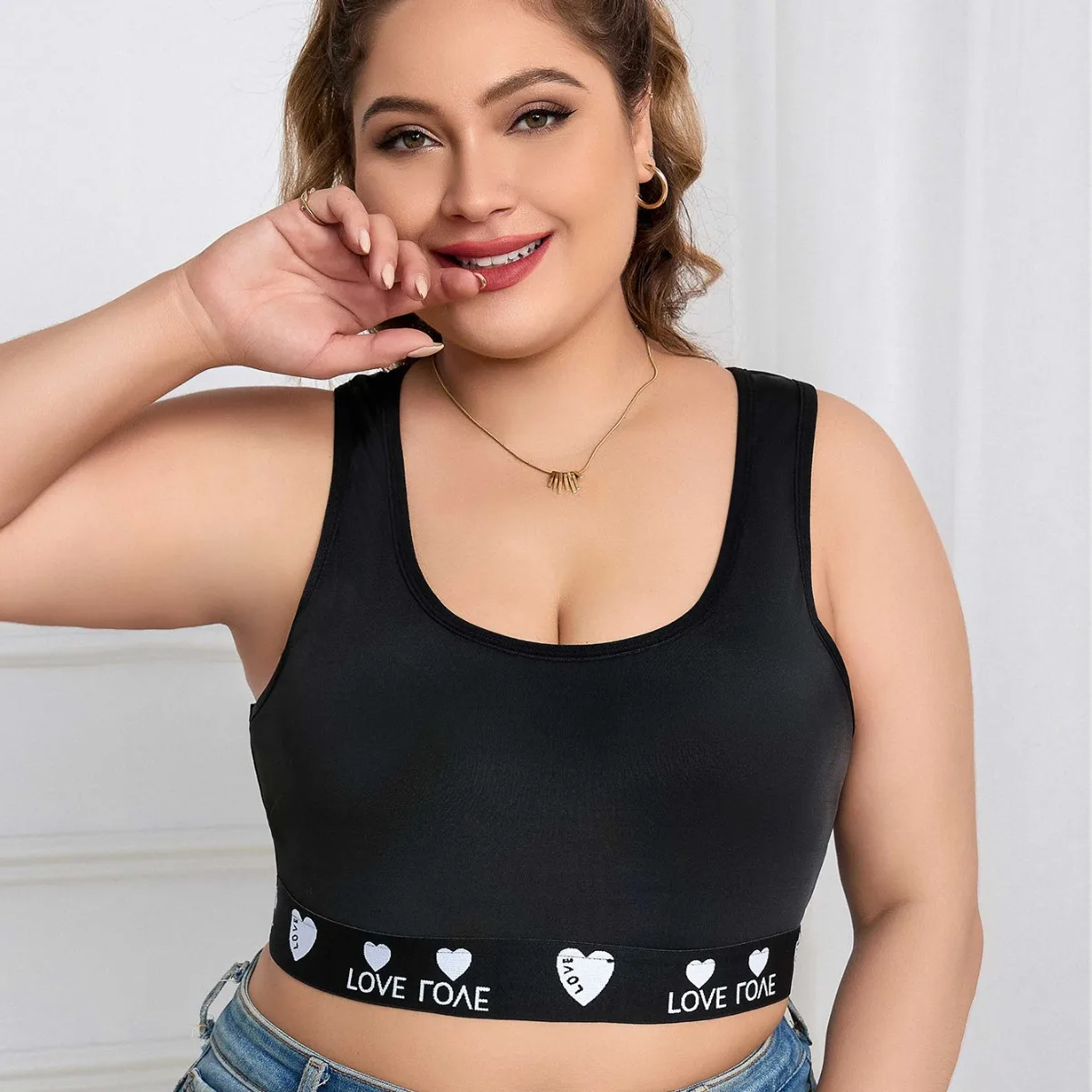 Plus Size Underwear Women Sexy Lingeries Set Milk Silk Print Lingerie Set Underwear Bra Female Underwear Women sport Bra Top