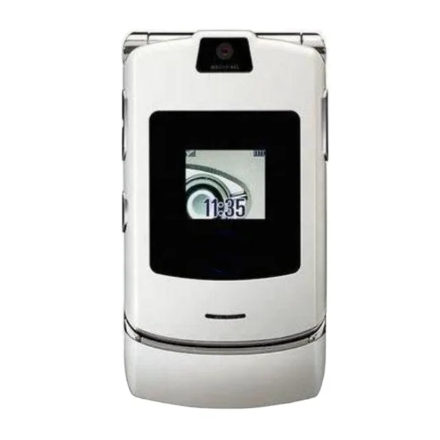 Free shipping original mobile phone V3i English Russian Arabic Keyboard celular phone