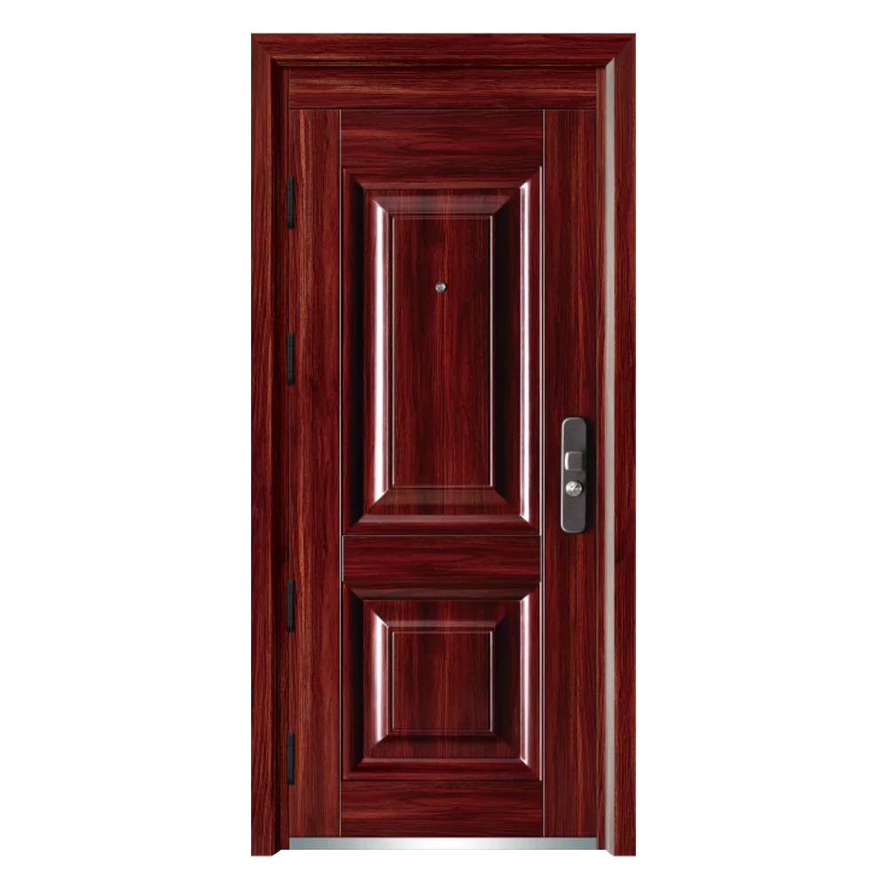 Turkey Hot Sale Multiple Styles Economic Cheap Price Security Entry Steel Doors Apartment with Smart