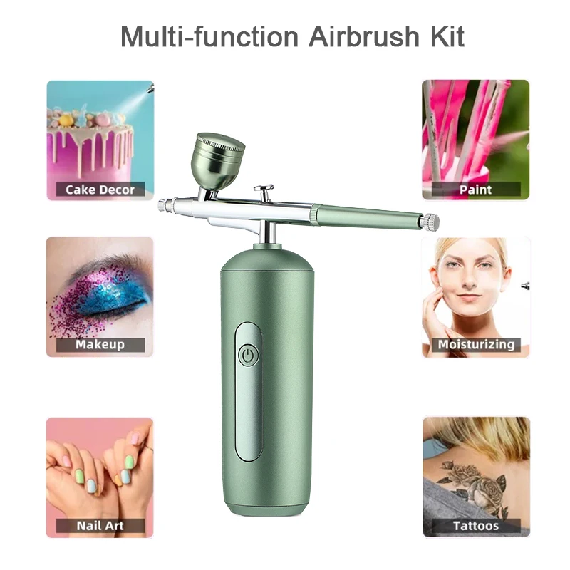 Portable electric nano spray facial USB charging beauty care xygen injector