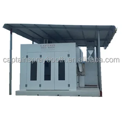 Customers Customized Downdraft Automotive Car Spray Booth for Vehicles With CE