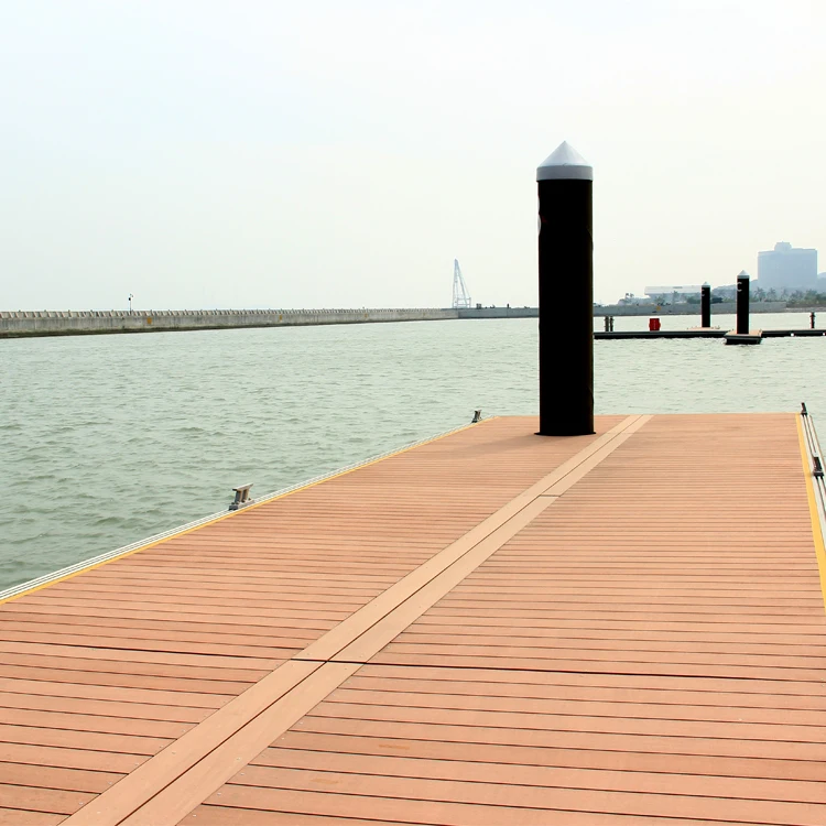 Floating Dock Jetty Marina Engineering Design Tourist Dock  Floating Wharf Aluminum Handrail Bridge Corridors Pontoon Wharf