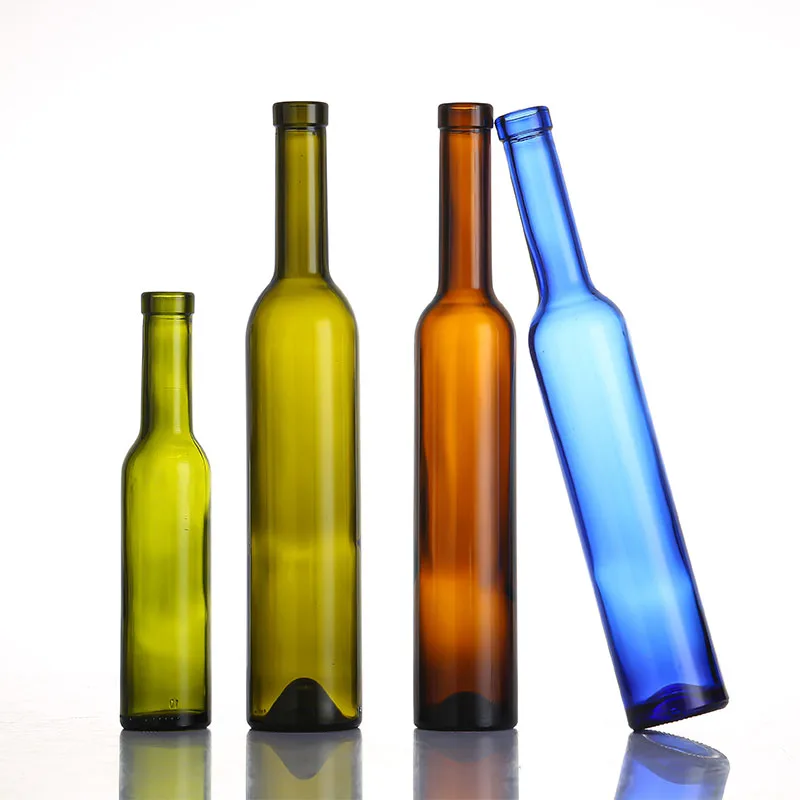 Matte multi color large capacity red wine glass bottle