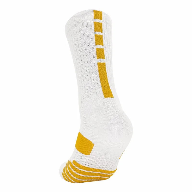 Factory wholesale cotton sports basketball socks towel bottom anti-skid elite socks