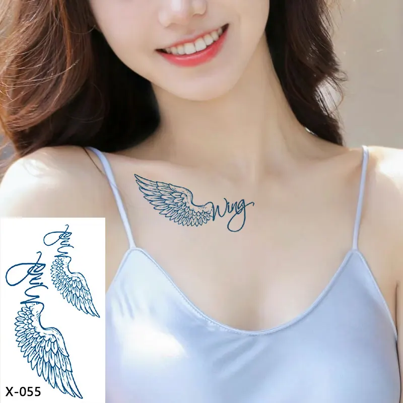 X series wholesale waterproof body art star small size temporary tattoo stickers