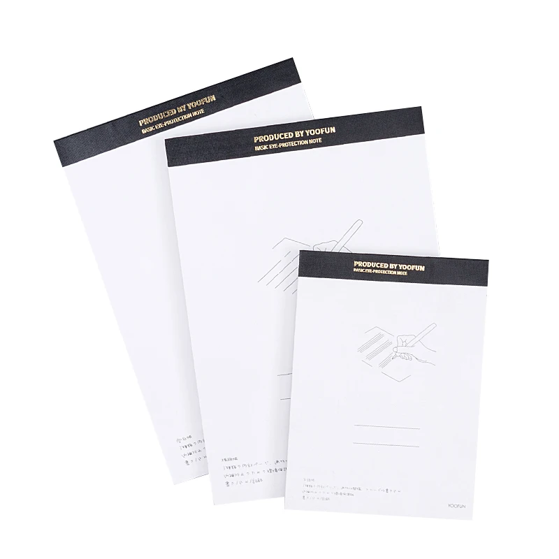 Student And Office Convenience Thickened Horizontal Grid Blank Note B5 A5 A6 Free To Carry Simple Loose Leaf Design Memo Pad